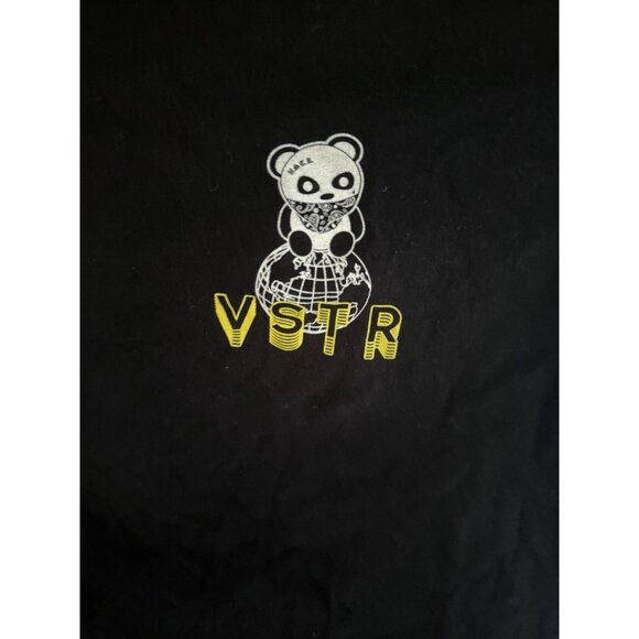 VSTR BRAND THUGGIN PANDA GRAPHIC SHORT SLEEVE TEE SIZE Large - Picture 2 of 4